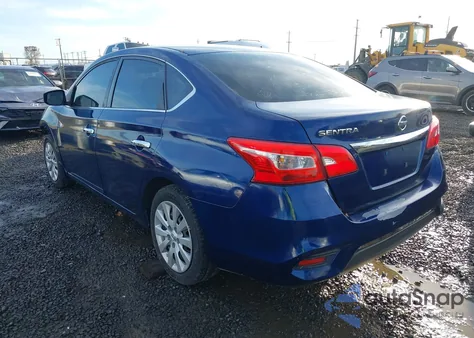 2018 Nissan Sentra S из США, поврежденный, VIN 3N1AB7AP4JY305417